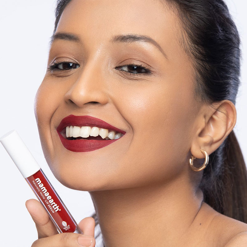 Naturally Matte Liquid Lipstick - 3 ml | Chirpy Cherry