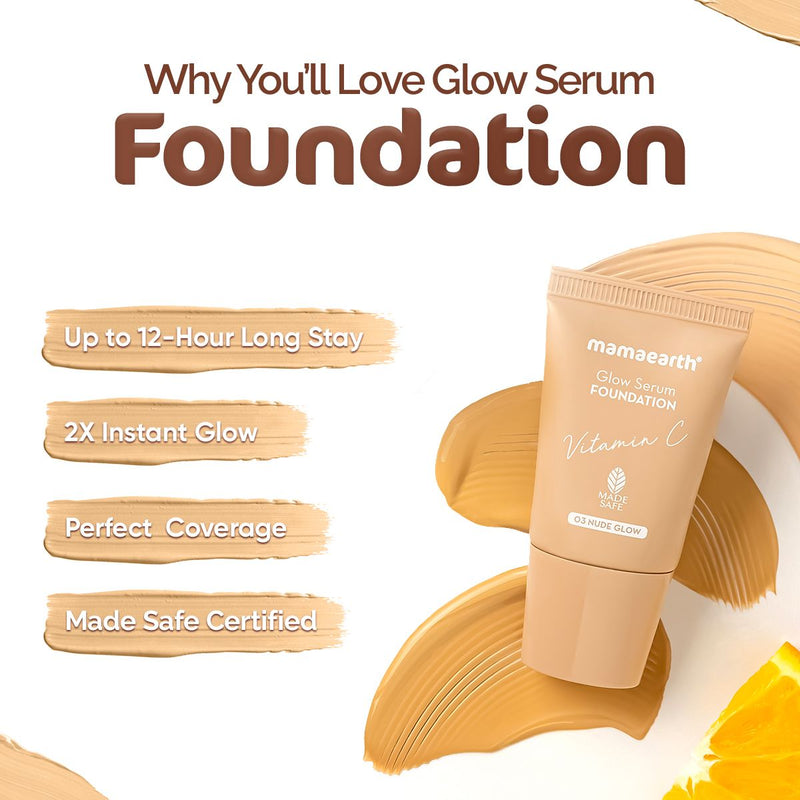 Glow Serum Foundation Mini Tube - Ivory Glow - 18ml