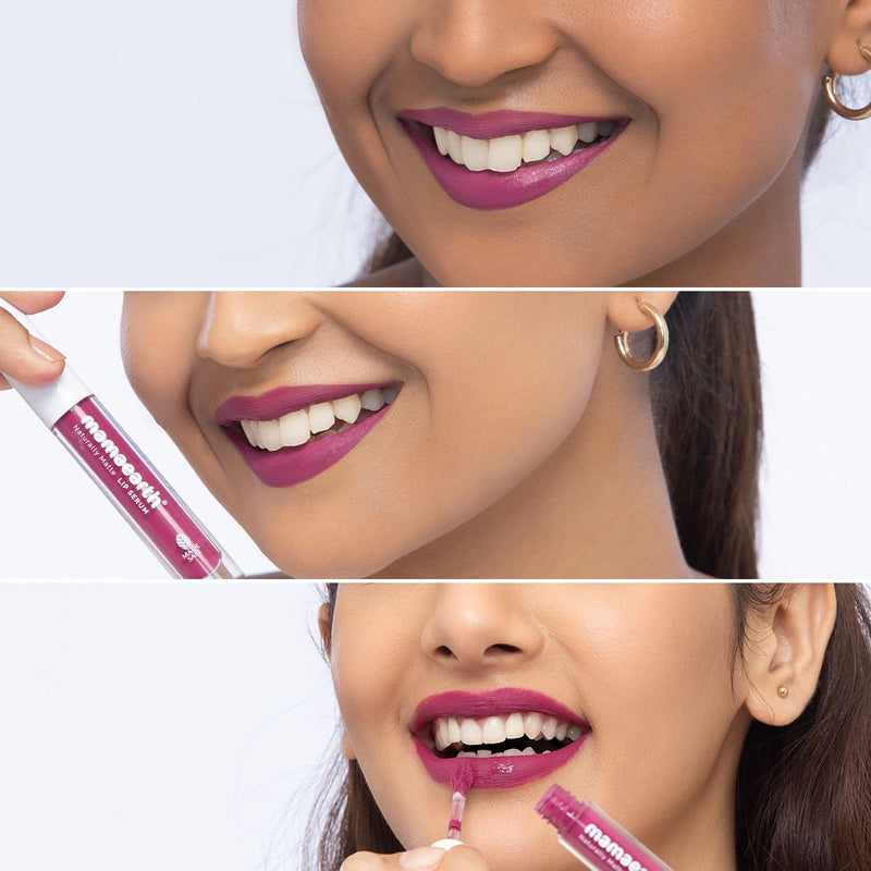 Naturally Matte Liquid Lipstick - 3 ml | Berryddict Magenta
