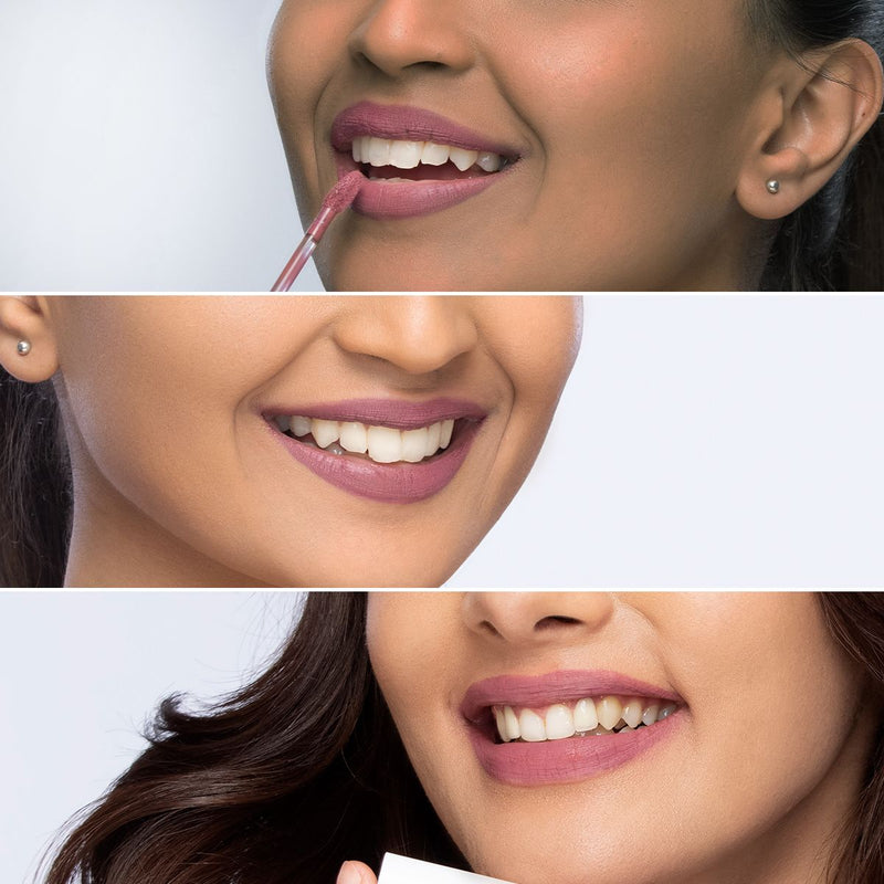 Naturally Matte Liquid Lipstick - 3 ml | Pink Daffodil