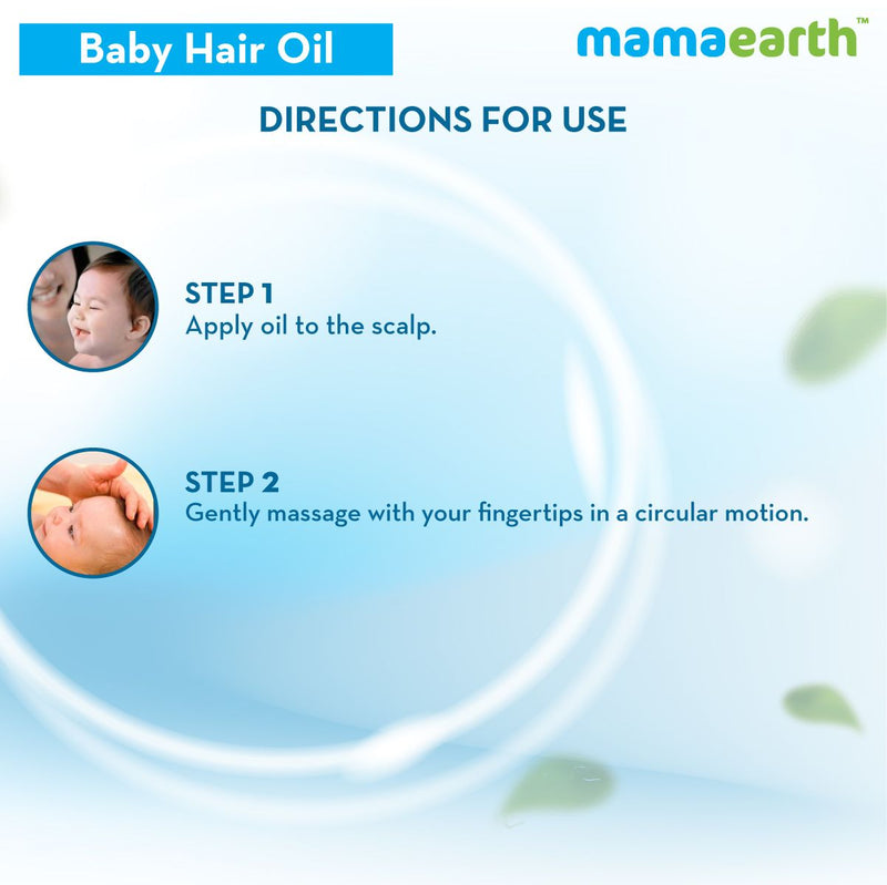 Nourishing Hair Oil for Babies with Almond and Avocado Oil - 200 ml