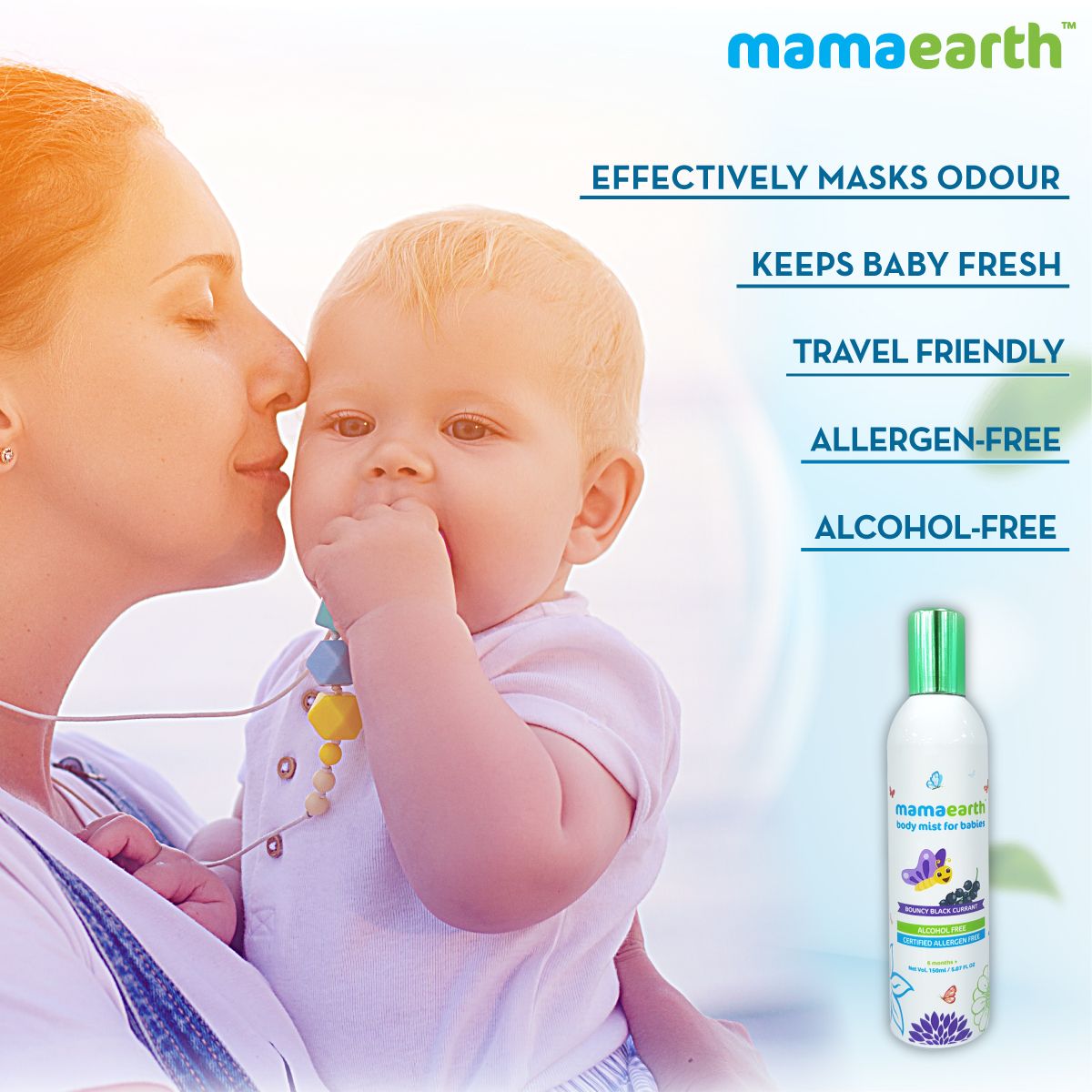 Bouncy Black Currant Body Mist For Babies