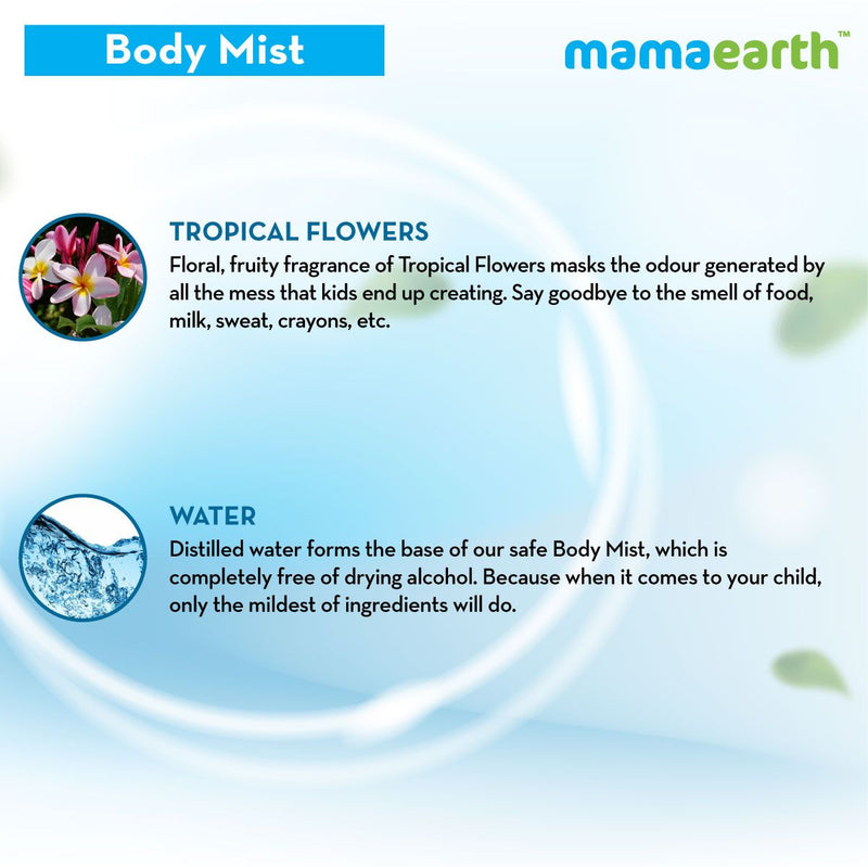 Tropical Garden Body Mist For Babies