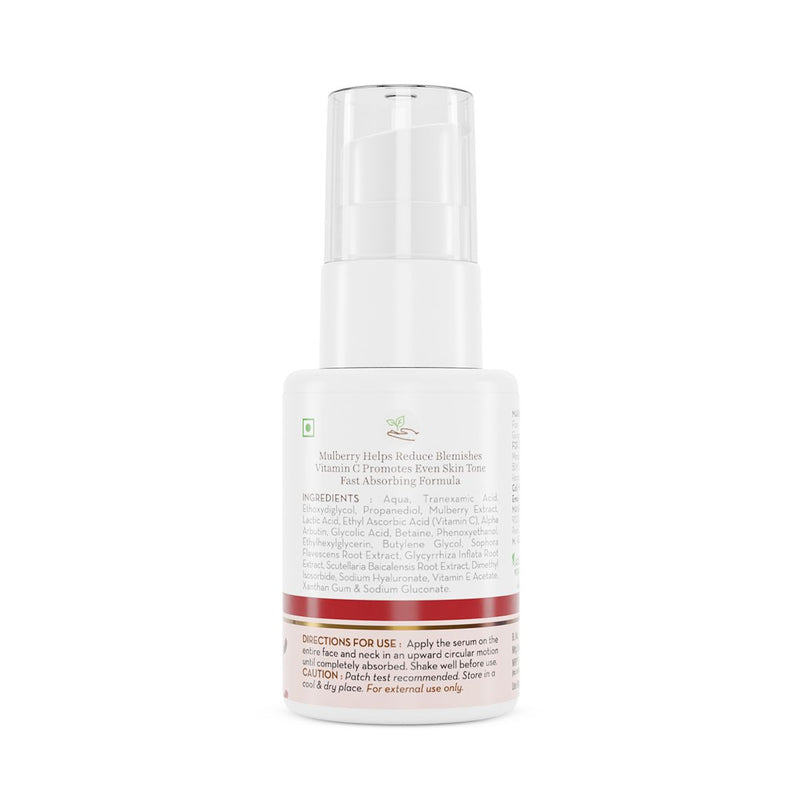 Bye Bye Blemishes* Face Serum with Mulberry and Vitamin C for Even Skin Tone - 30ml
