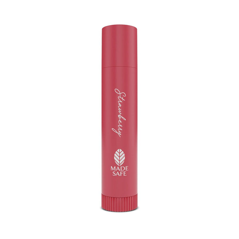 Nourishing Tinted 100% Natural Lip Balm with Vitamin E and Strawberry for Dry & Chapped Lips - 4 g