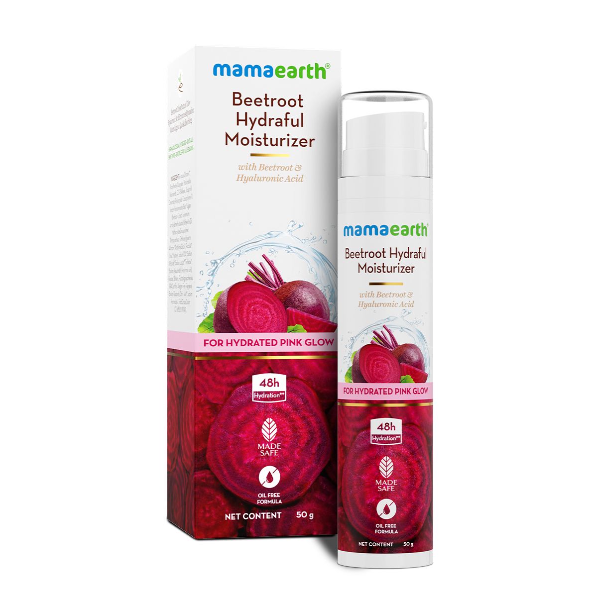Beetroot Hydraful Moisturizer With Beetroot & Hyaluronic Acid - 50 g