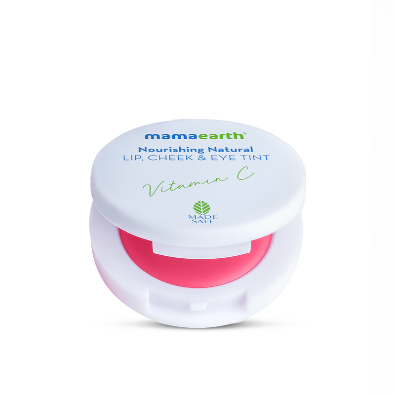 Nourishing Natural Lip Cheek & Eye Tint with Vitamin C & Beetroot - Beet Red - 4 g