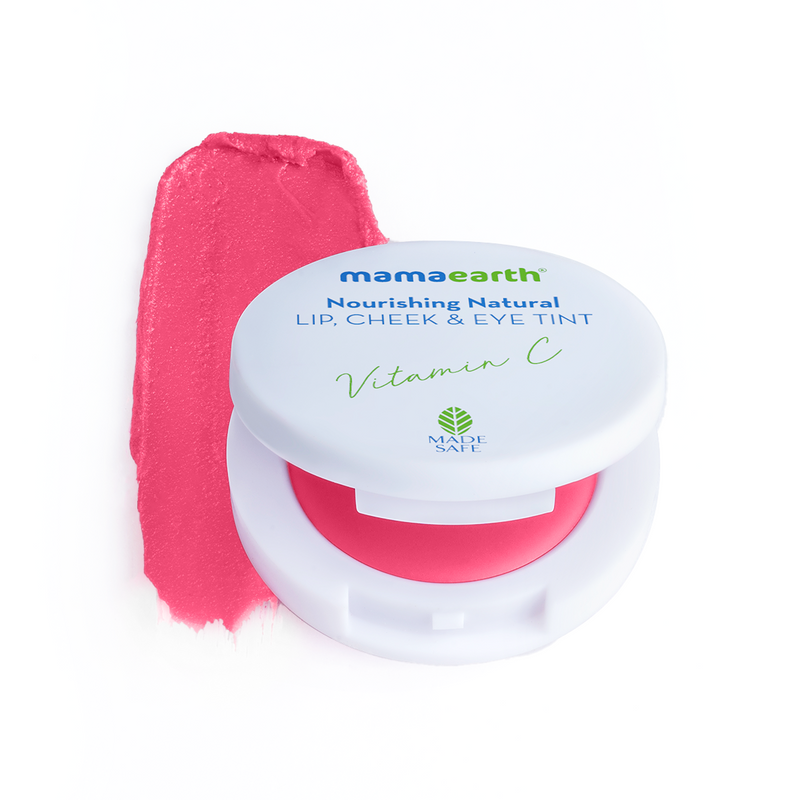 Nourishing Natural Lip Cheek & Eye Tint with Vitamin C & Beetroot - Beet Red - 4 g