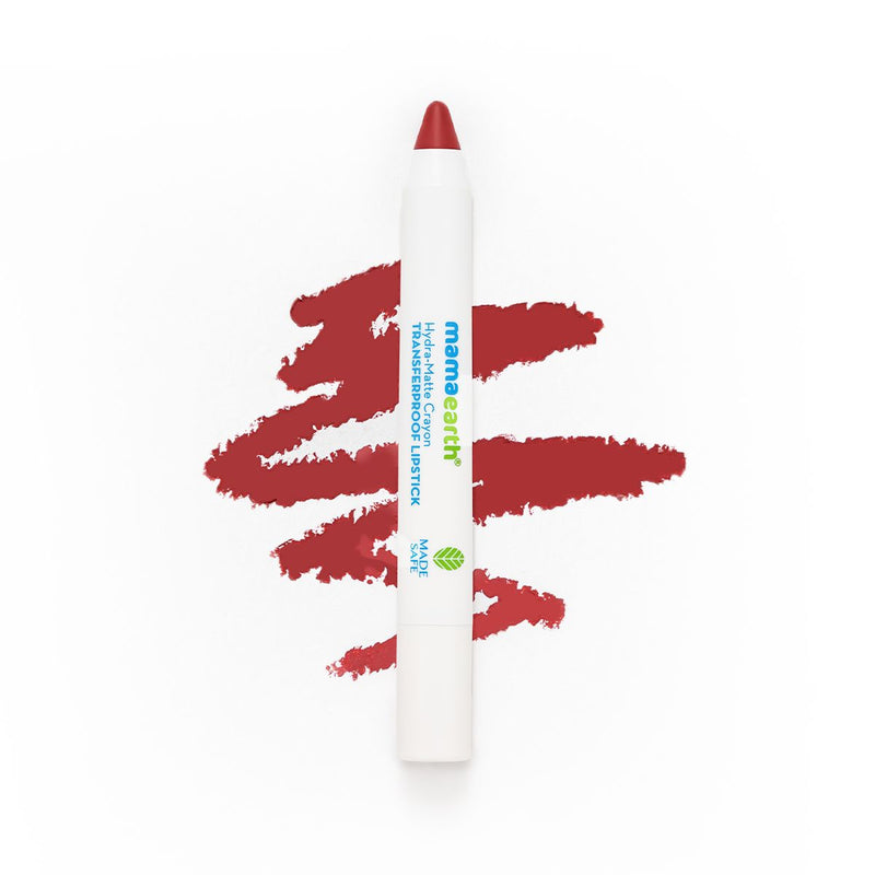 Hydra-Matte Crayon Transferproof Lipstick - 2.4 g - Berry Red