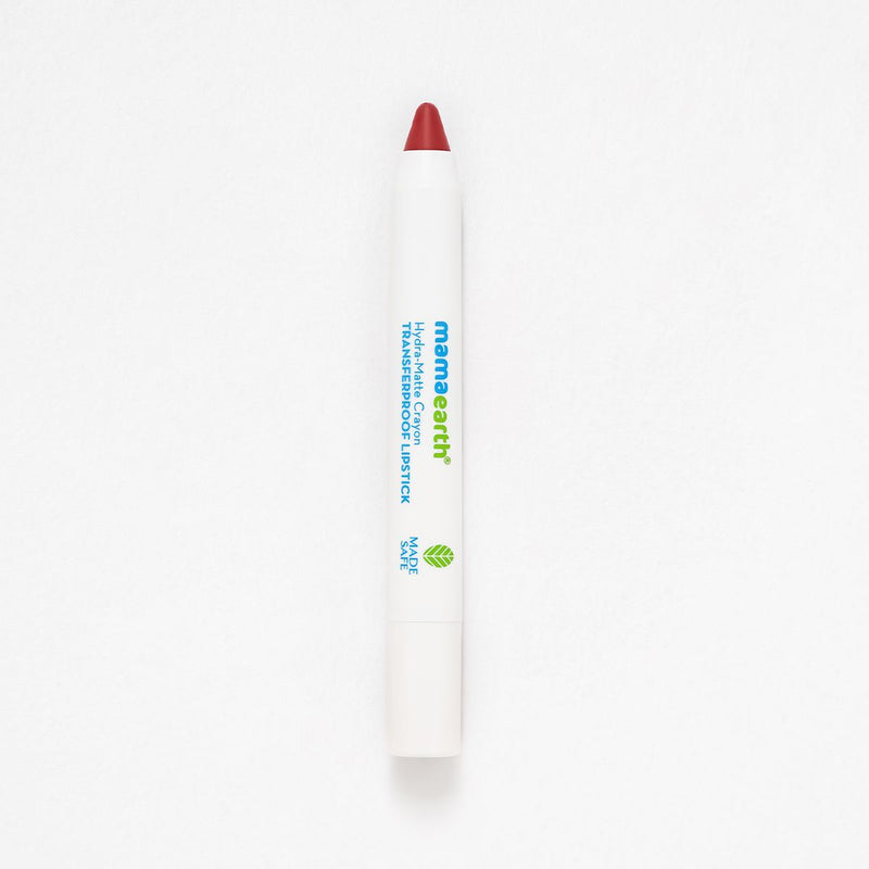 Hydra-Matte Crayon Transferproof Lipstick - 2.4 g - Berry Red