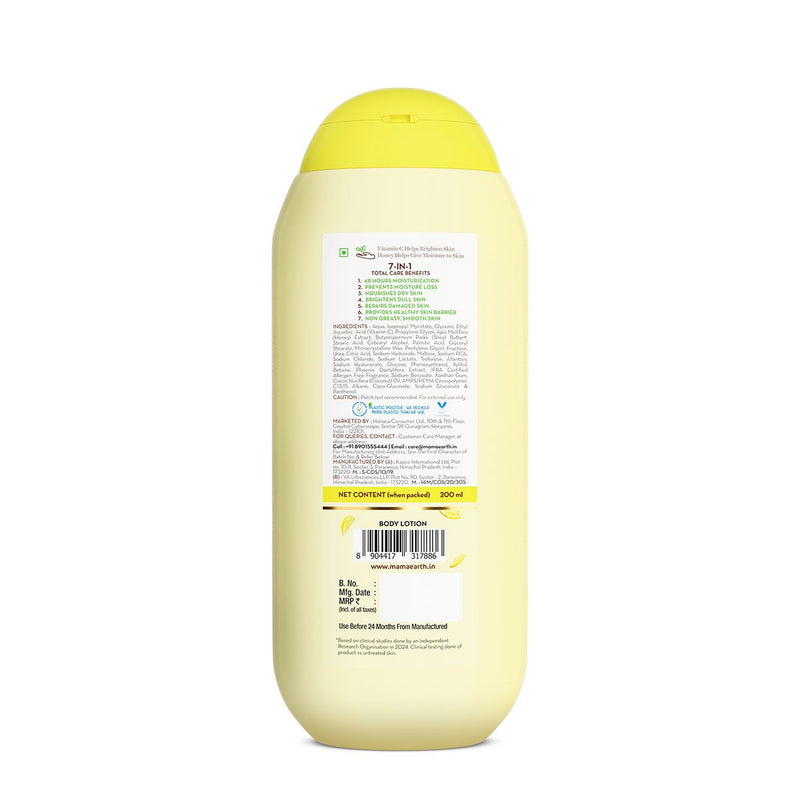Mamaearth Vitamin C Daily Glow Body Lotion For Skin Brightening 200 ml