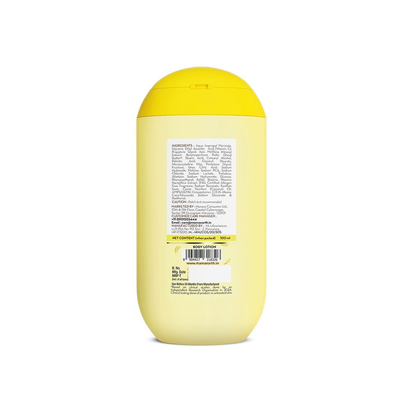 Mamaearth Vitamin C Daily Glow Body Lotion For Skin Brightening 100 ml