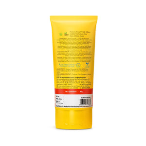 Ultra Light Indian Sunscreen SPF 50 tube side view