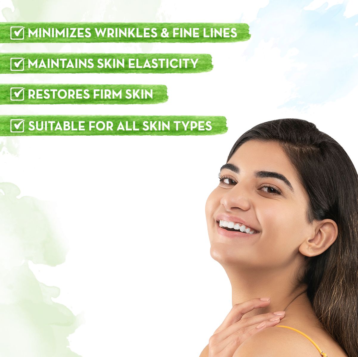 Bye Bye Wrinkles Face Cream with Green Tea & Collagen for Wrinkles & Fine Lines – 30 g
