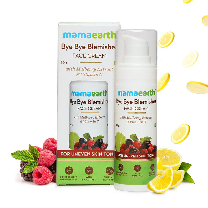 Bye Bye Blemishes* Face Cream for Reducing Pigmentation and Blemishes with Mulberry Extract and Vitamin C -30g