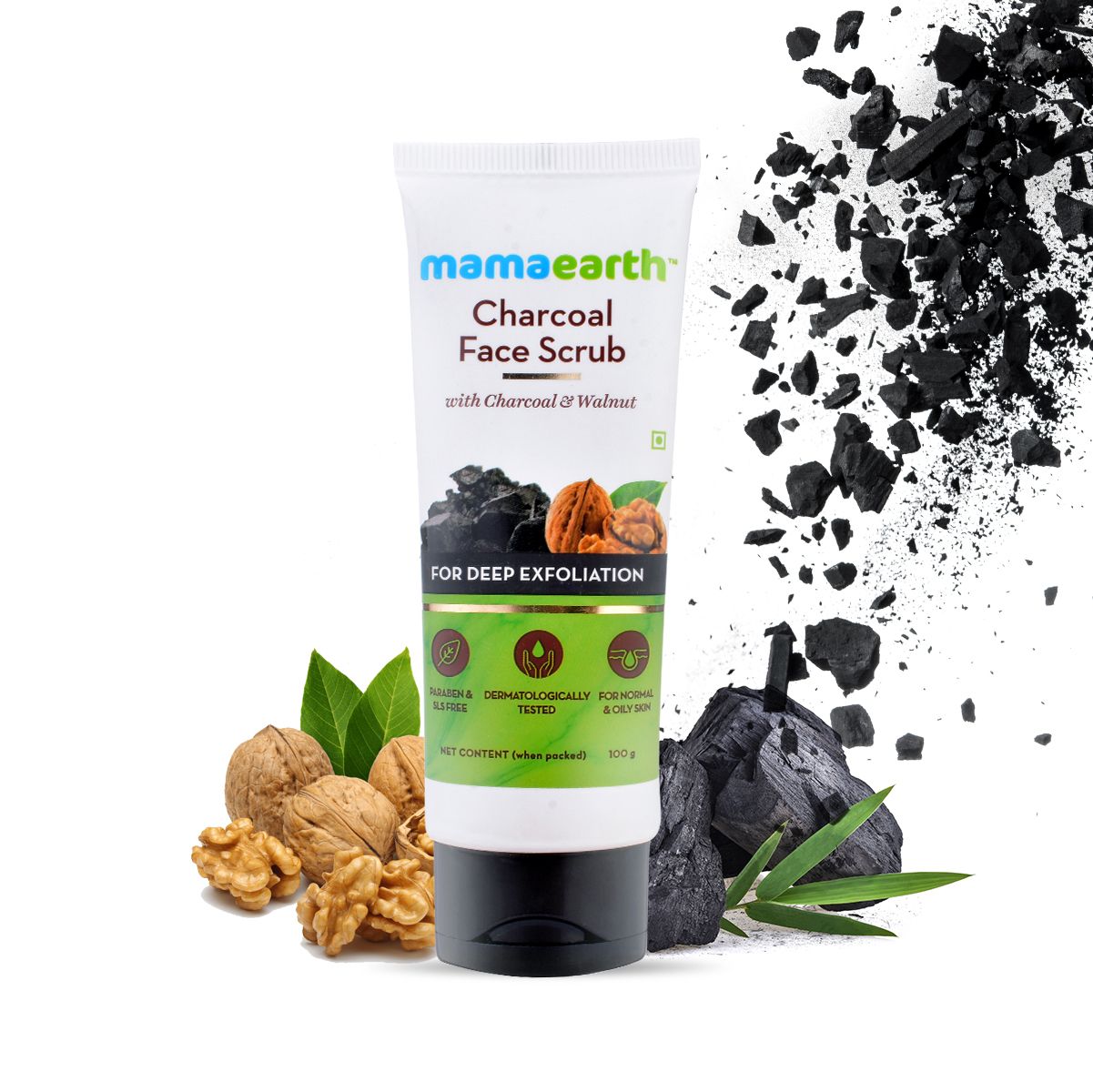 mamaearth charcoal face wash 