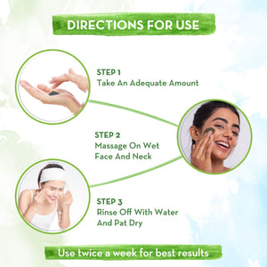 how to use face scrub for oily skin 