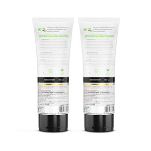 Charcoal Facewash with Pollution Defense Formula - 100ml (Pack Of 2)