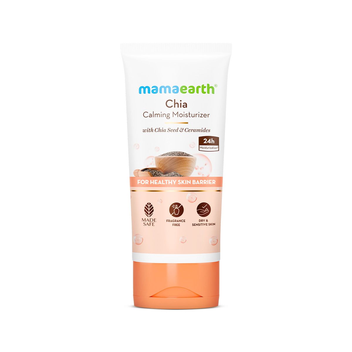 Chia Calming Moisturizer with Chia Seed & Ceramides for Healthy Skin Barrier - 80g