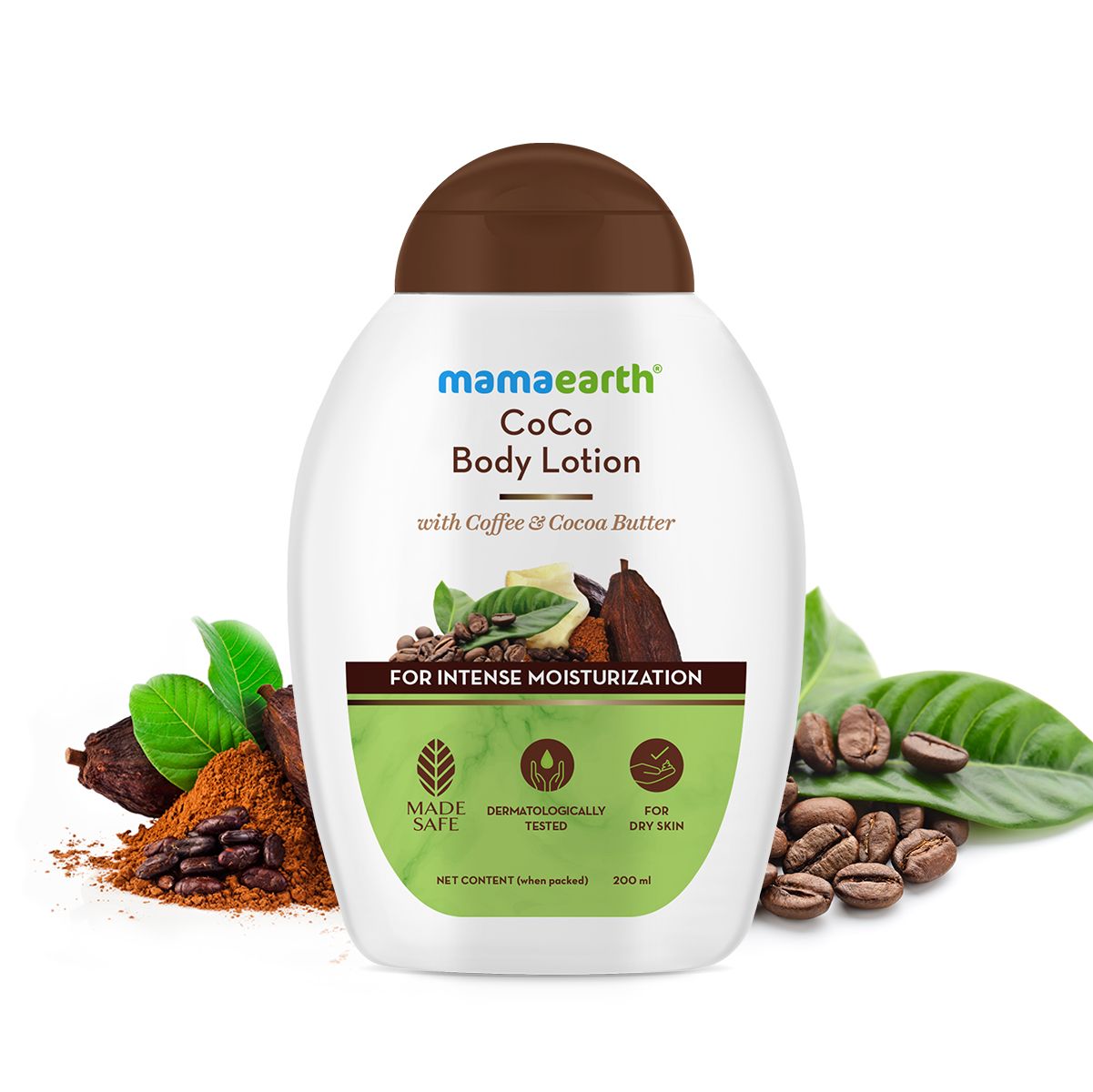 CoCo Body Lotion With Coffee and Cocoa for Intense Moisturization - 200ml