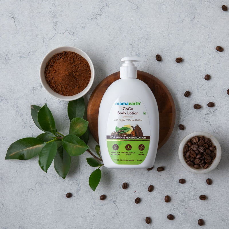 CoCo Body Lotion With Coffee and Cocoa for Intense Moisturization - 400ml