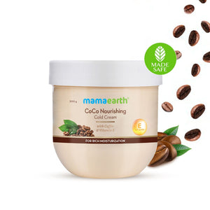 CoCo Nourishing Cold Cream With Coffee and Vitamin E For Rich Moisturization - 200 g