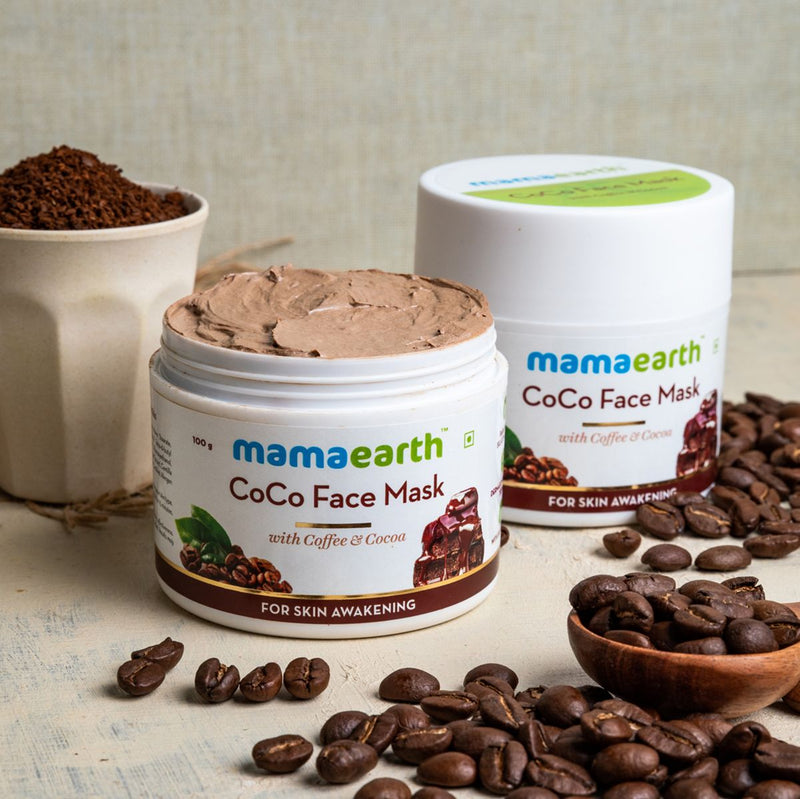 CoCo Face Mask with Coffee and Cocoa for Skin Awakening - 100g