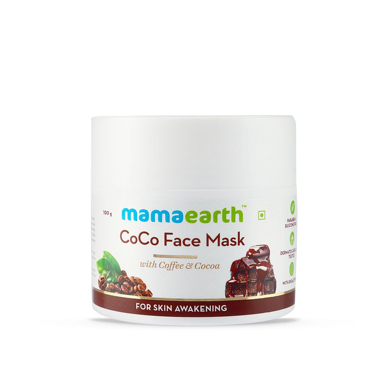 CoCo Face Mask with Coffee and Cocoa for Skin Awakening - 100g