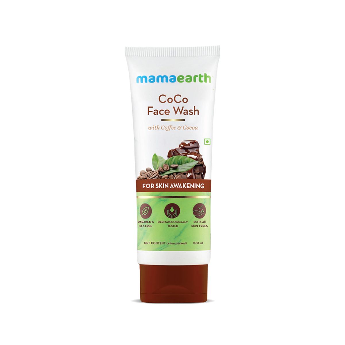 CoCo Face Wash with Coffee and Cocoa for Skin Awakening - 100ml