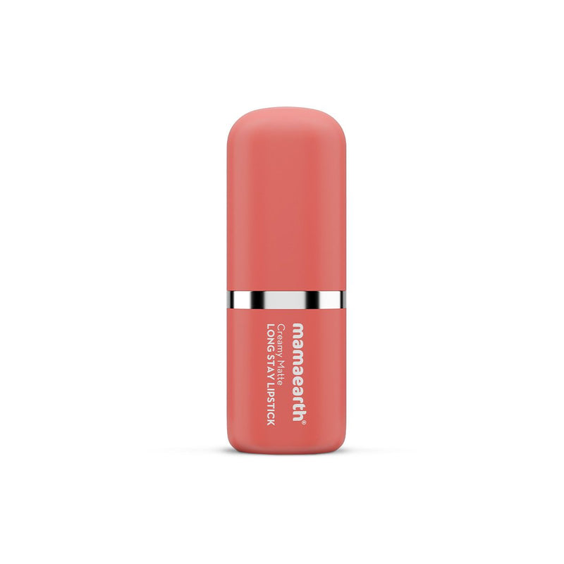 Creamy Matte Long Stay Lipstick with Murumuru Butter and Vitamin E  - 4.2g | Coral Bloom