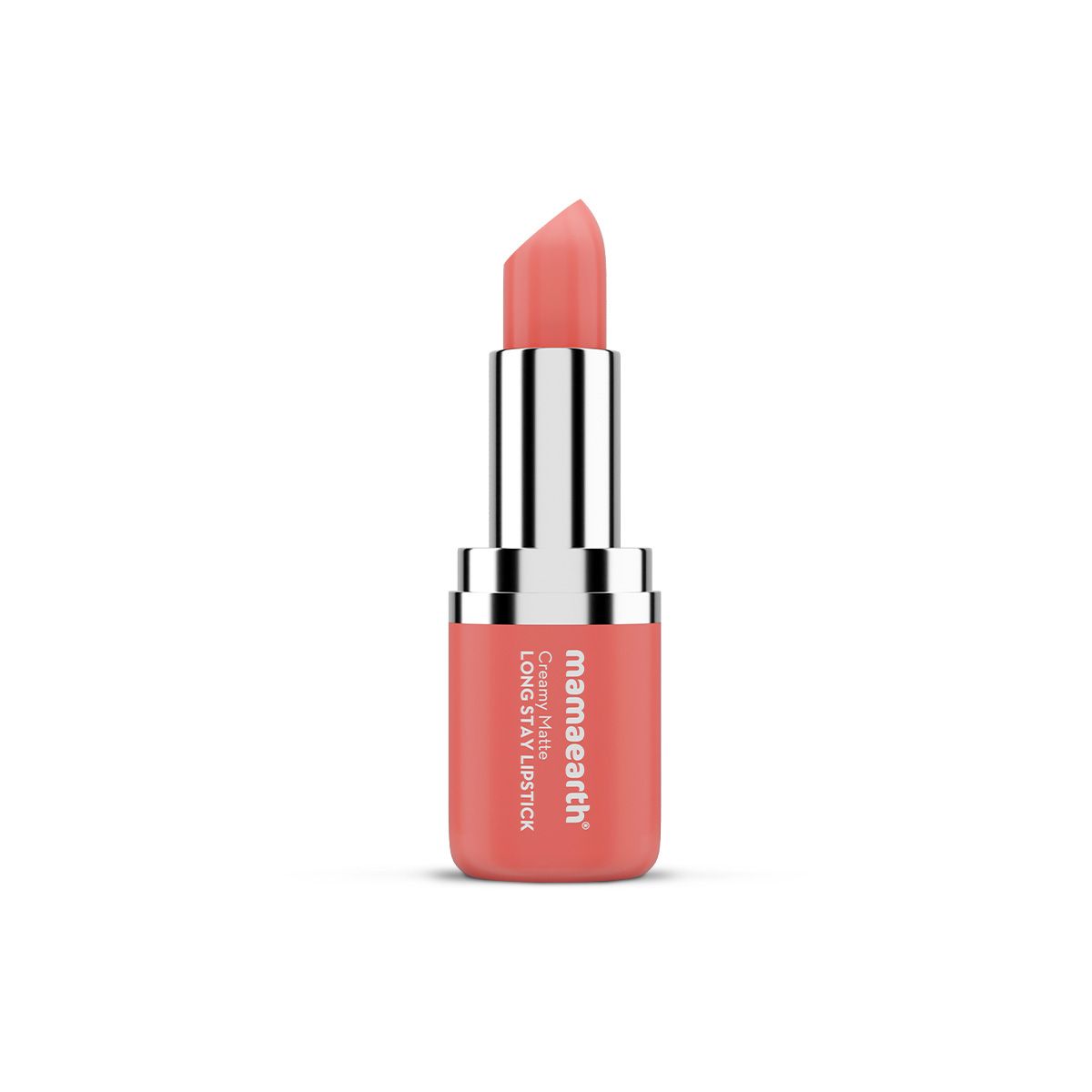 Creamy Matte Long Stay Lipstick with Murumuru Butter and Vitamin E  - 4.2g | Coral Bloom