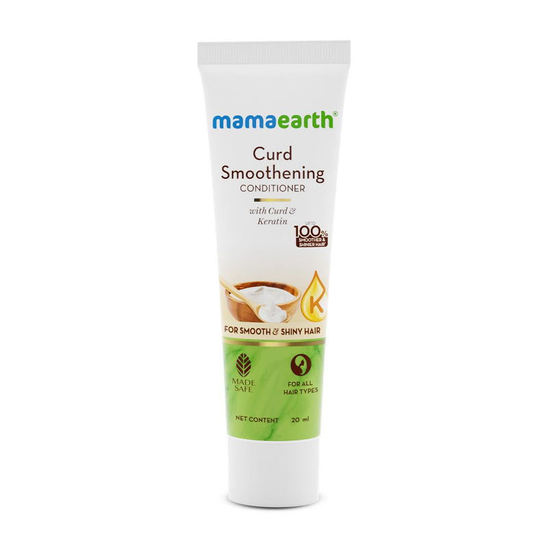 Curd Smoothening Conditioner with Curd & Keratin for Smooth & Shiny Hair – 20ml