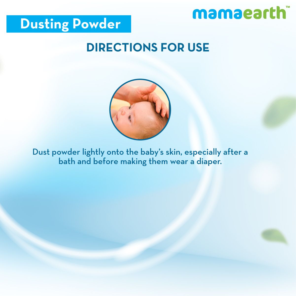 Dusting Powder with Organic Oatmeal and Arrowroot Powder for Babies - 300g