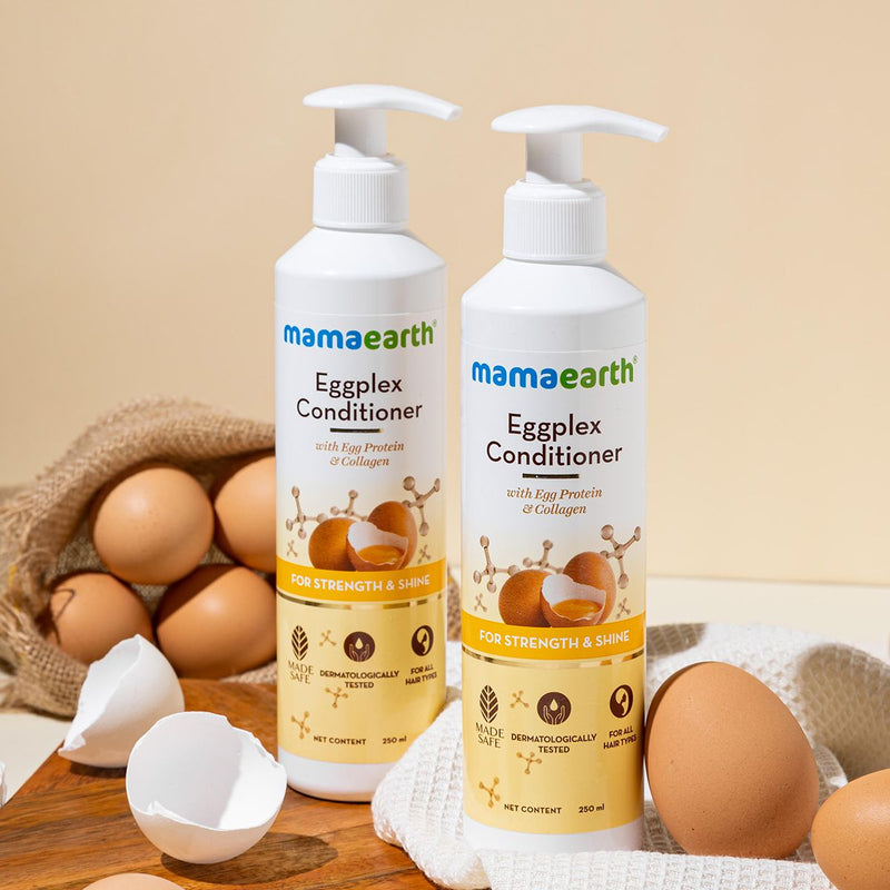 Eggplex Conditioner with Egg Protein & Collagen for Strength & Shine - 250 ml