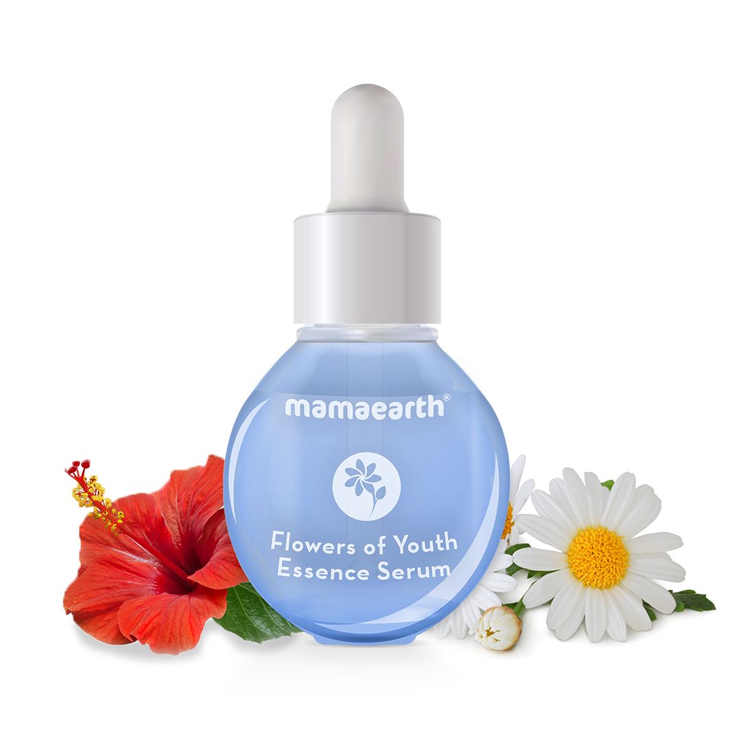 Flowers of Youth Essence Serum with Hyaluronic Acid & Hibiscus for Youthful Skin -- 30 ml