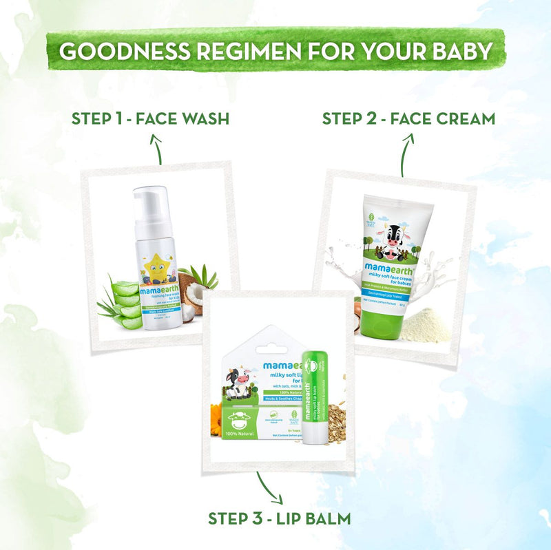 Foaming Face Wash For Kids With Aloe Vera & Coconut For Gentle Cleansing- 150 ml (Pack of 2)