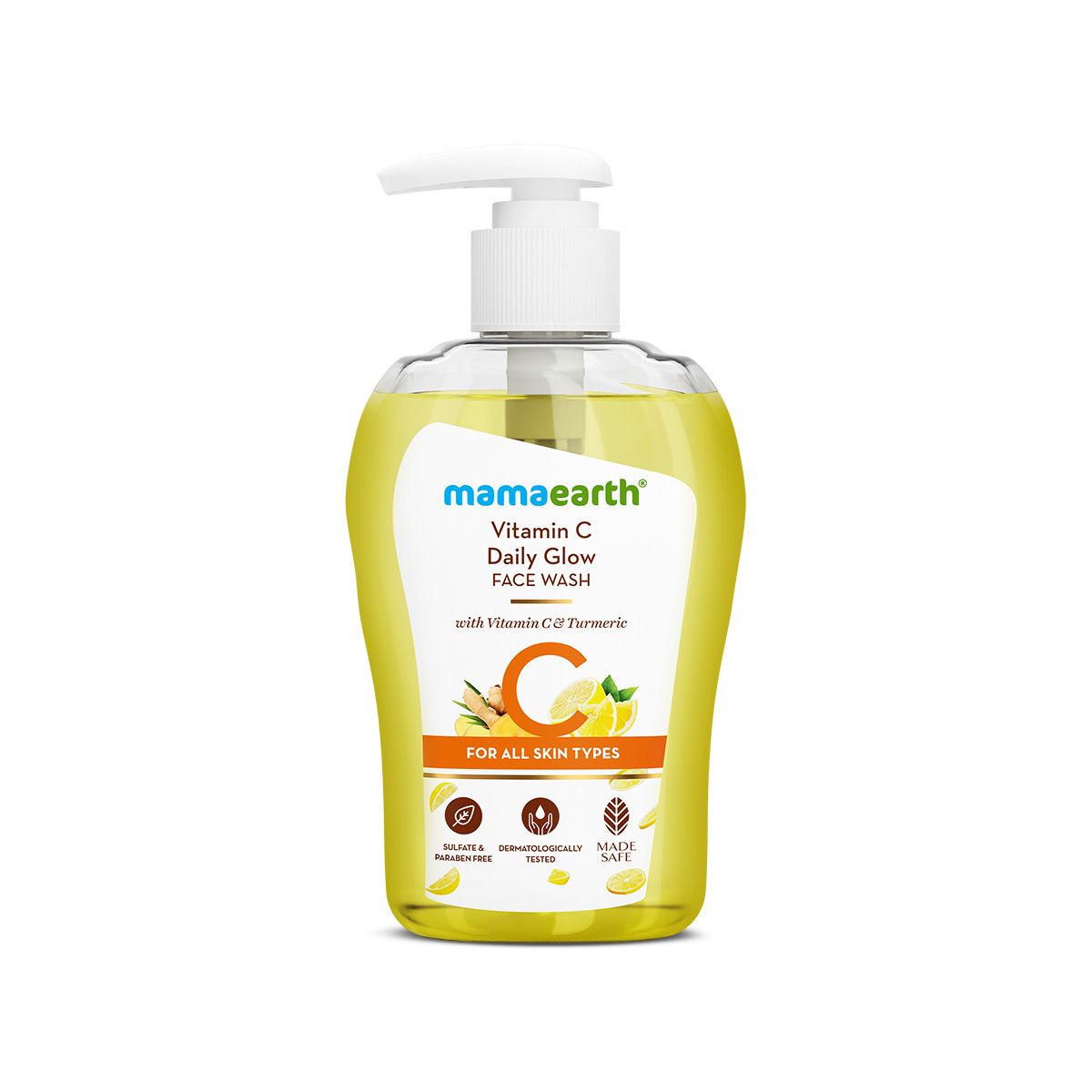 Vitamin C Face Wash with Vitamin C and Turmeric for Skin Illumination - 250ml