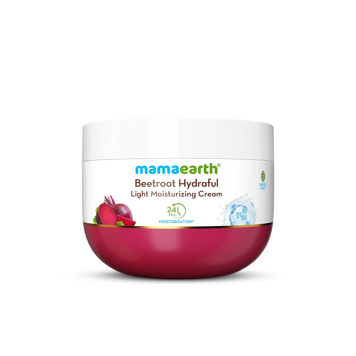Beetroot Hydraful Moisturizer with Beetroot & Hyaluronic Acid for Natural Pink Glow - 200 g