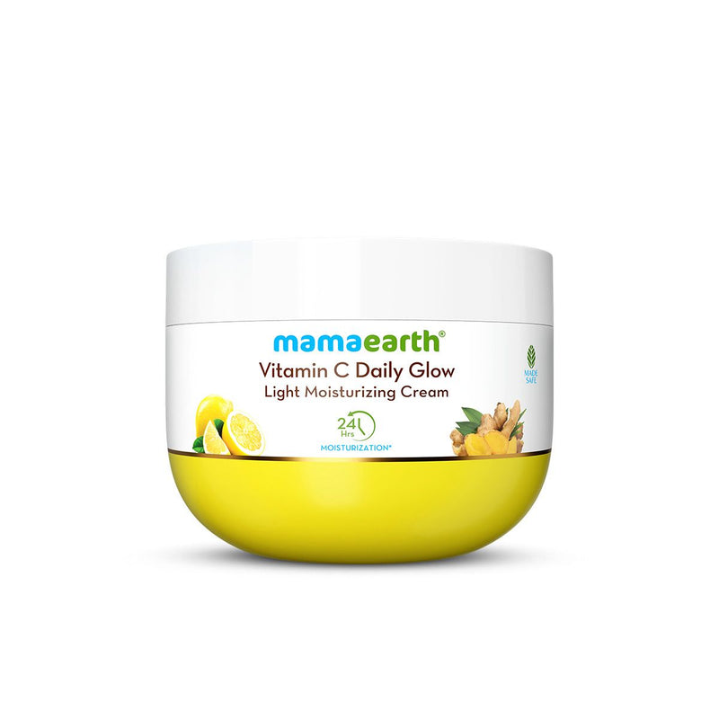 Vitamin C Daily Glow Light Moisturizer with Turmeric & Vitamin C for Skin Brightening - 200 g