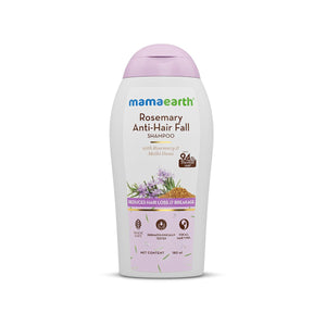Mamaearth rosemary shampoo compact bottle front view