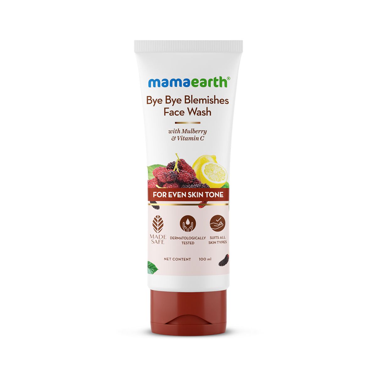 Bye Bye Blemishes* Face Wash with Mulberry and Vitamin C for Even Skin Tone - 100 ml