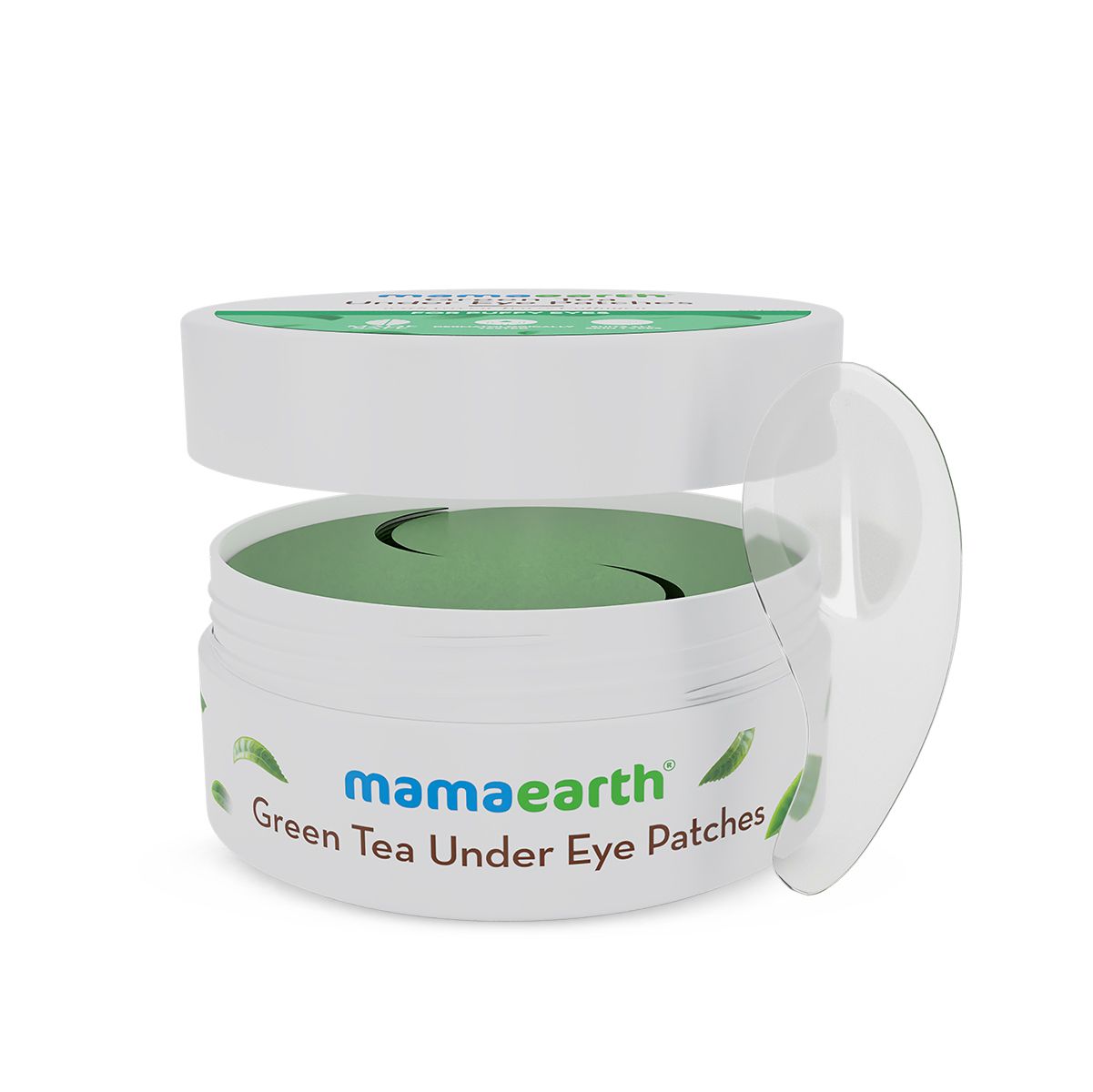 Green Tea Under Eye Patches with Green Tea & Collagen for Puffy Eyes - 30 Pairs (60 Pieces)