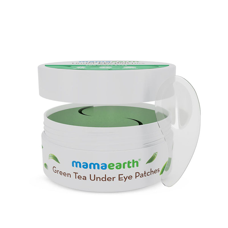 Green Tea Under Eye Patches with Green Tea & Collagen for Puffy Eyes - 30 Pairs (60 Pieces)