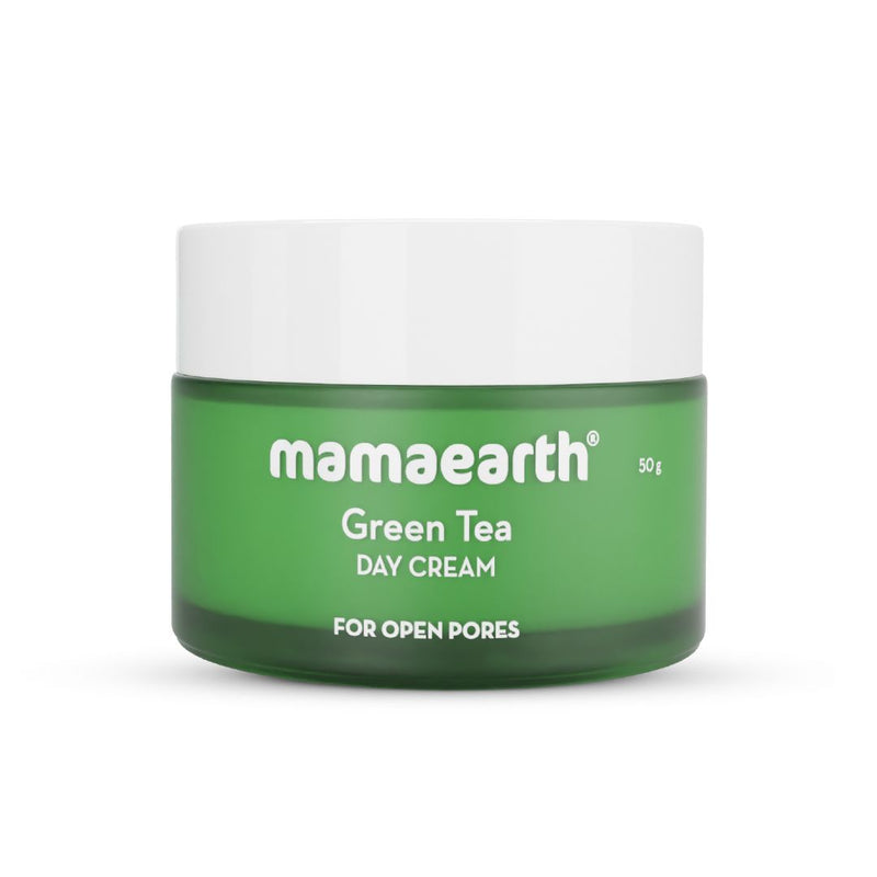 Green Tea Day Cream With Green Tea & Collagen For Open Pores - 50 g