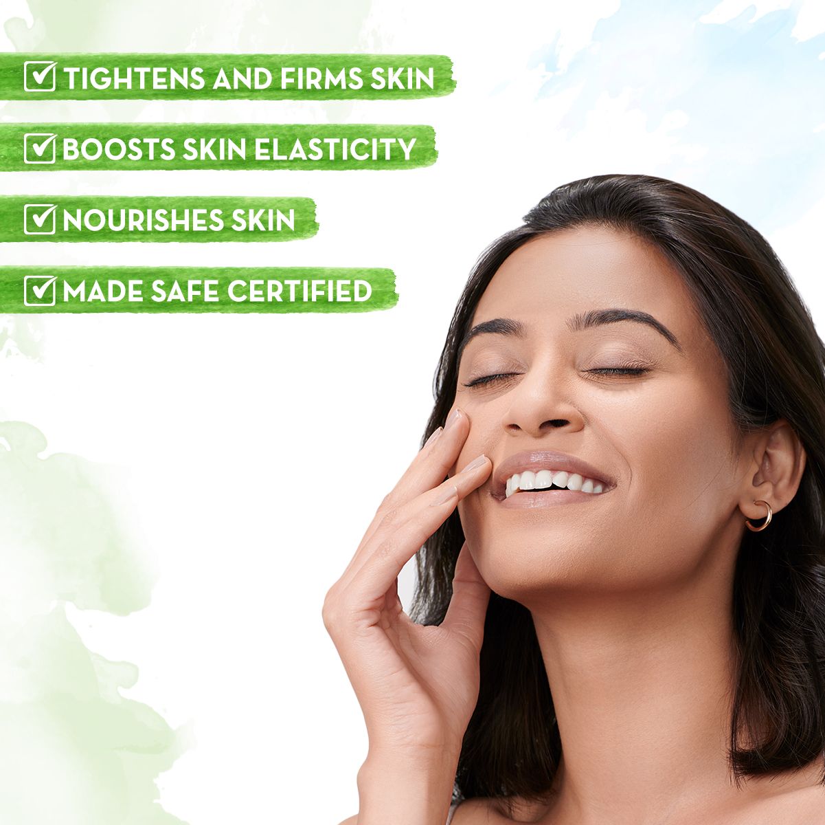 Green Tea Night Cream With Green Tea & Collagen For Open Pores - 50 g