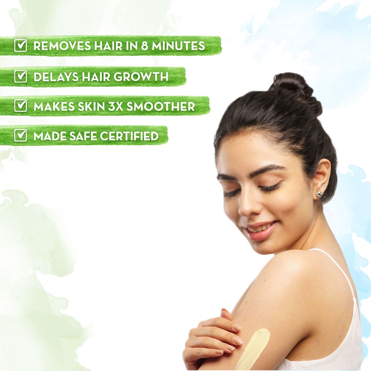 Ubtan Nourishing Hair Removal Kit With Turmeric & Saffron for Hair Removal & Growth Reduction - 100+50 g