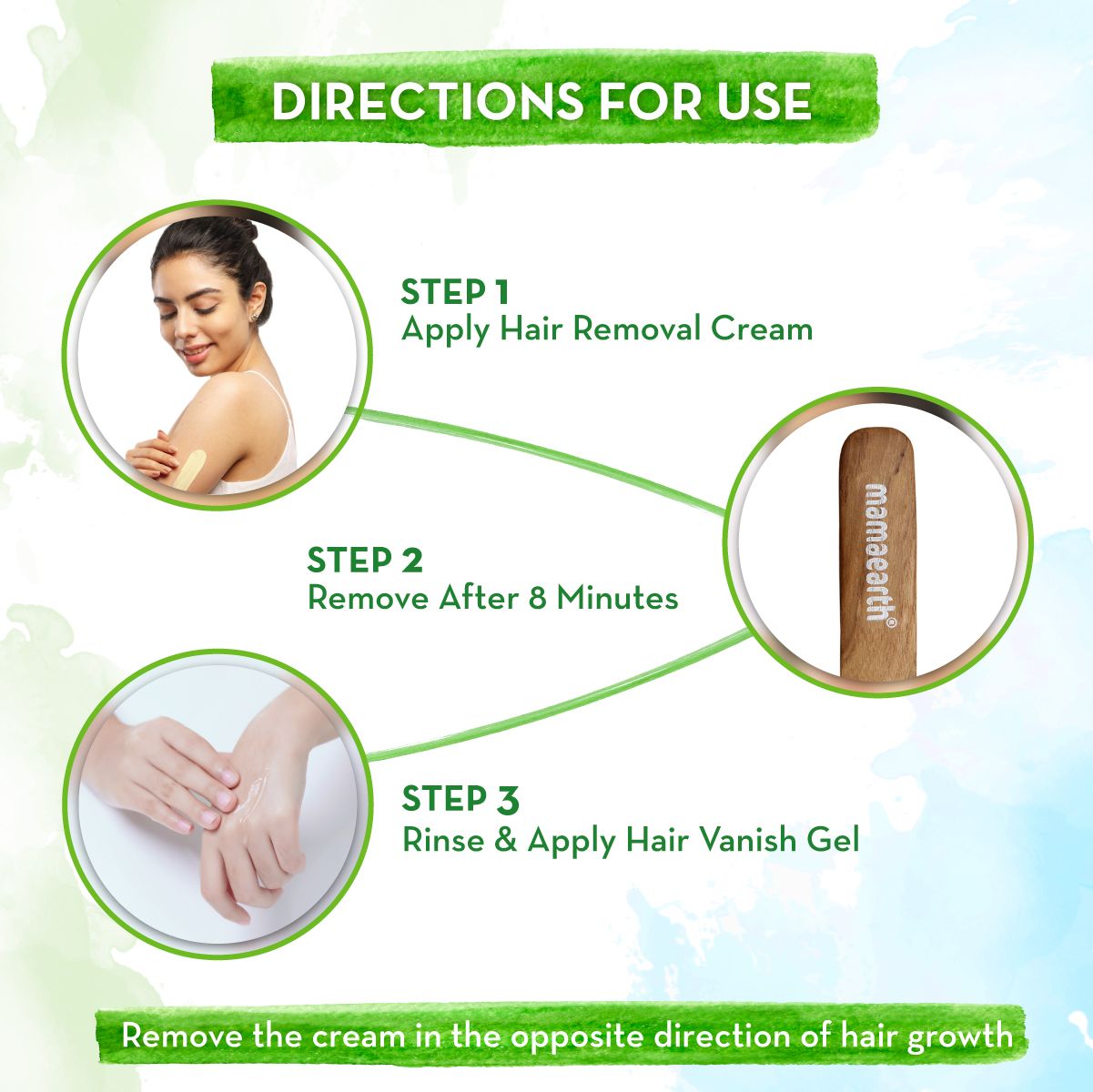 Ubtan Nourishing Hair Removal Kit With Turmeric & Saffron for Hair Removal & Growth Reduction - 100+50 g