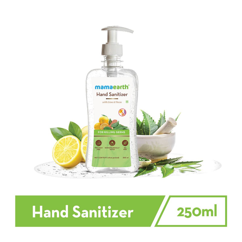 Hand Sanitizer with Lime and Neem for Killing Germs – 250 ml