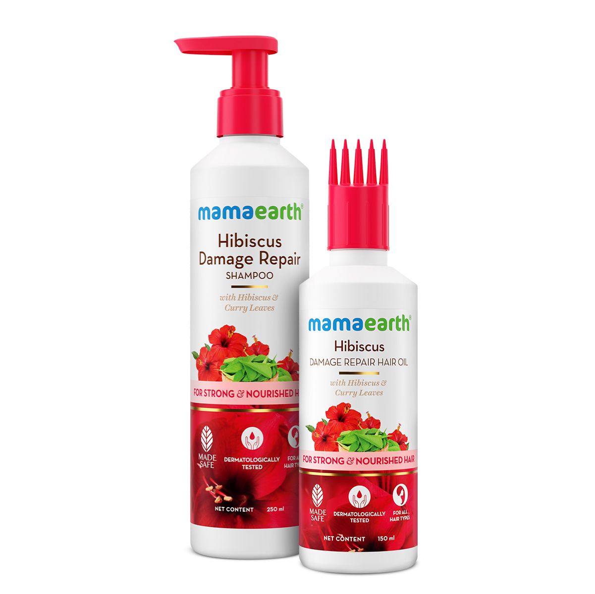 Hibiscus Damage Repair Cleanse & Nourish Hair Combo