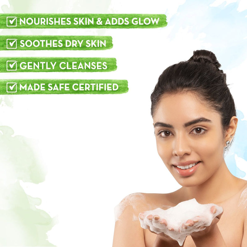 Honey Malai Body Wash with Honey & Malai for Nourishing Glow - 300 ml